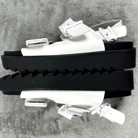 White‎ Sandals Madden NYC Size 3 NWOT - Picture 12 of 12